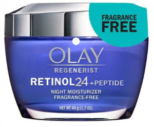 Olay Regenerist Retinol Moisturizer, Retinol 24 Night Face Cream