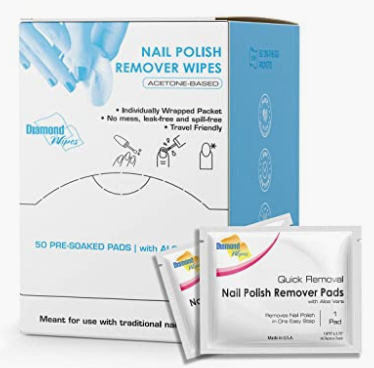 Nail Polish Remover Pads Box