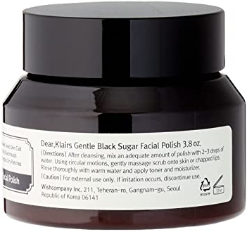 Klair’s Gentle Black Sugar Facial Polish 